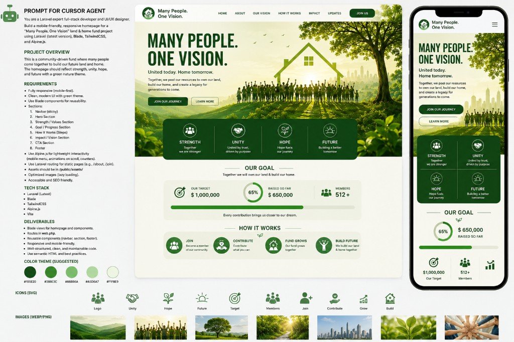 Design direction and brand palette for the project